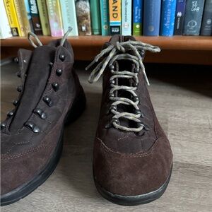 Wonderlust Gorp-Core Leather Brown Boots
